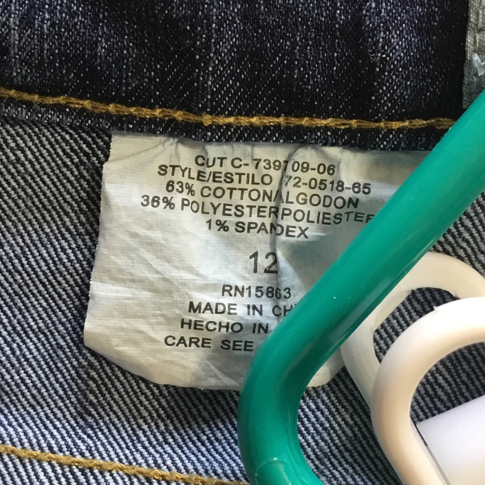 Vintage Denim Maxi Skirt - Picture 6 of 7